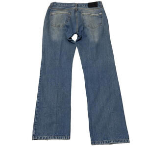 Lacoste Jeans Mens Size 34x30 Blue Straight Leg Denim Pants